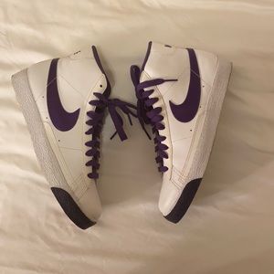 Nike Blazer Mid White/Purple